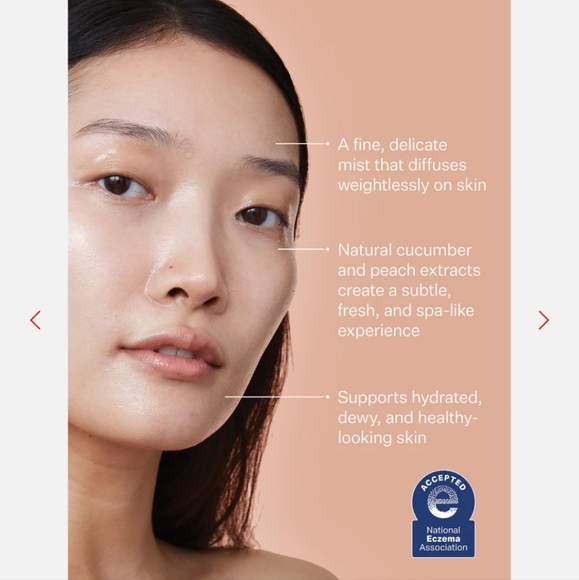 NIB Peach & Lily Glass Skin Veil Mist Hydrate + Glow 3.38 fl oz 100ml - Picture 4 of 5